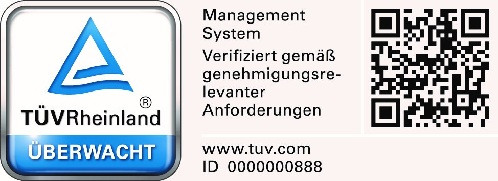 Zertifiziert nach ISO 9001:2015